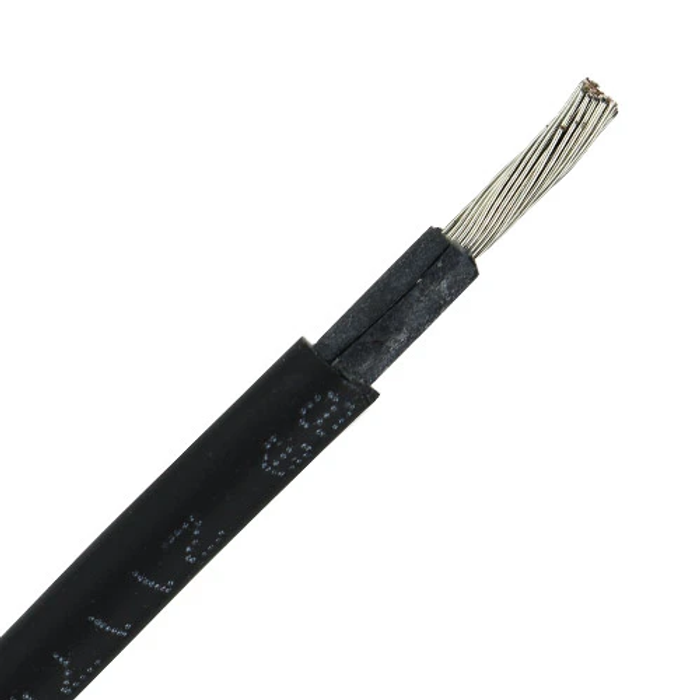 Solar kabel 6mm zwart per haspel 500 meter